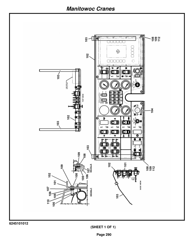Grove RT760E Crane Parts Manual 225467 2017-2