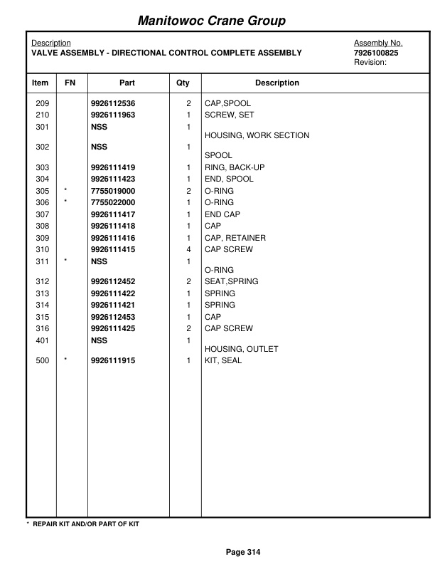 Grove RT760E Crane Parts Manual 225839 2006 2 Grove RT760E Crane Parts Manual 225839 2006-2