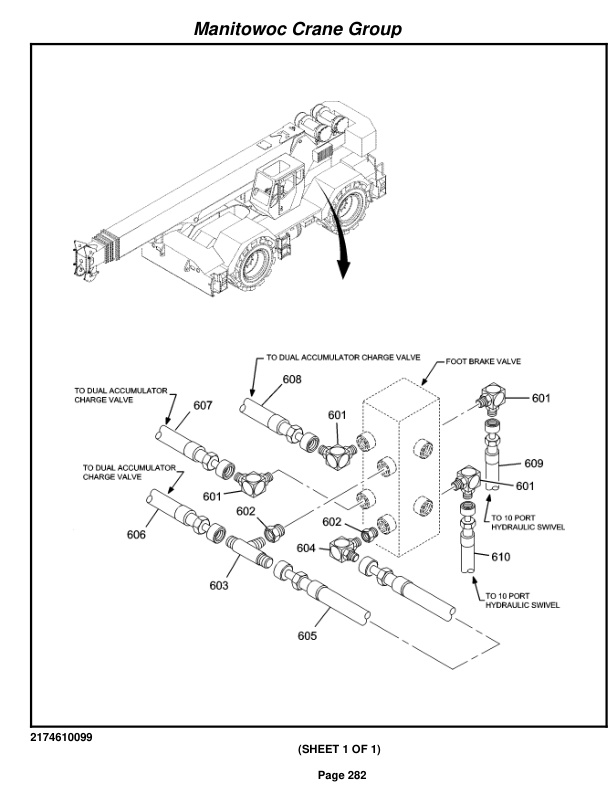 Grove RT760E Crane Parts Manual 226196 2006 2 Grove RT760E Crane Parts Manual 226196 2006-2