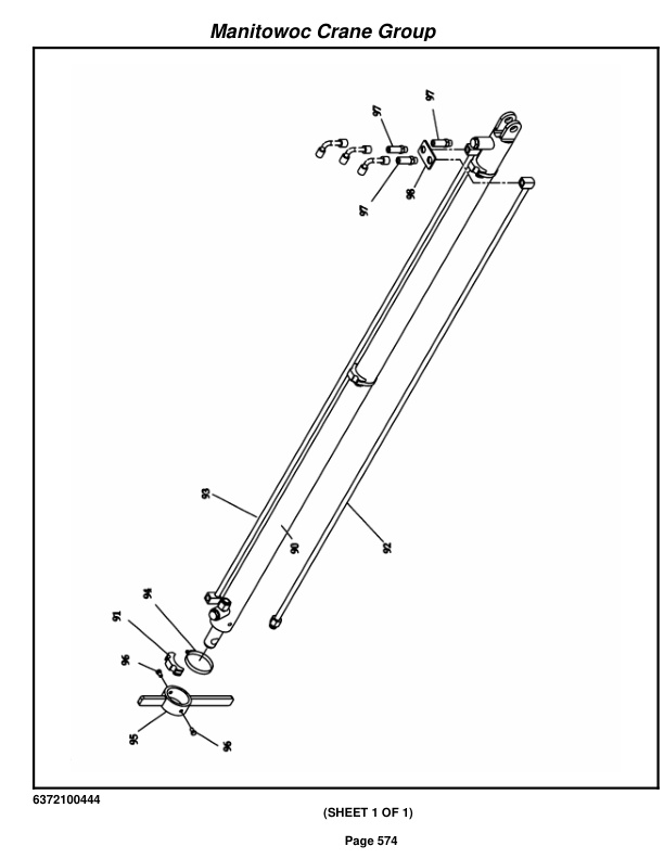 Grove RT760E Crane Parts Manual 226196 2006 3 Grove RT760E Crane Parts Manual 226196 2006-3