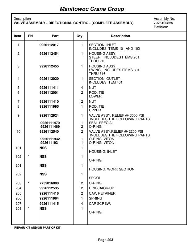 Grove RT760E Crane Parts Manual 226213 2008 2 Grove RT760E Crane Parts Manual 226213 2008-2