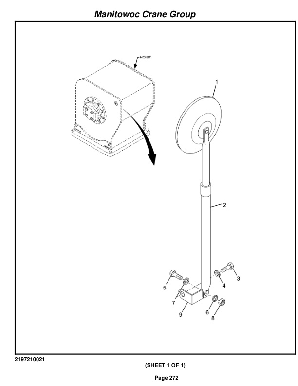 Grove RT760E Crane Parts Manual 226271 2007-2