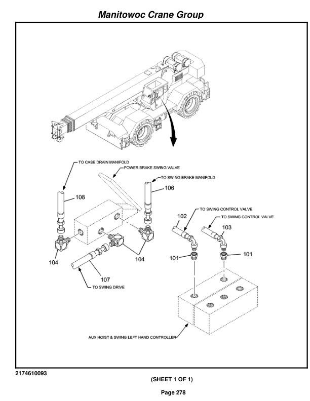 Grove RT760E Crane Parts Manual 226433 2007-2