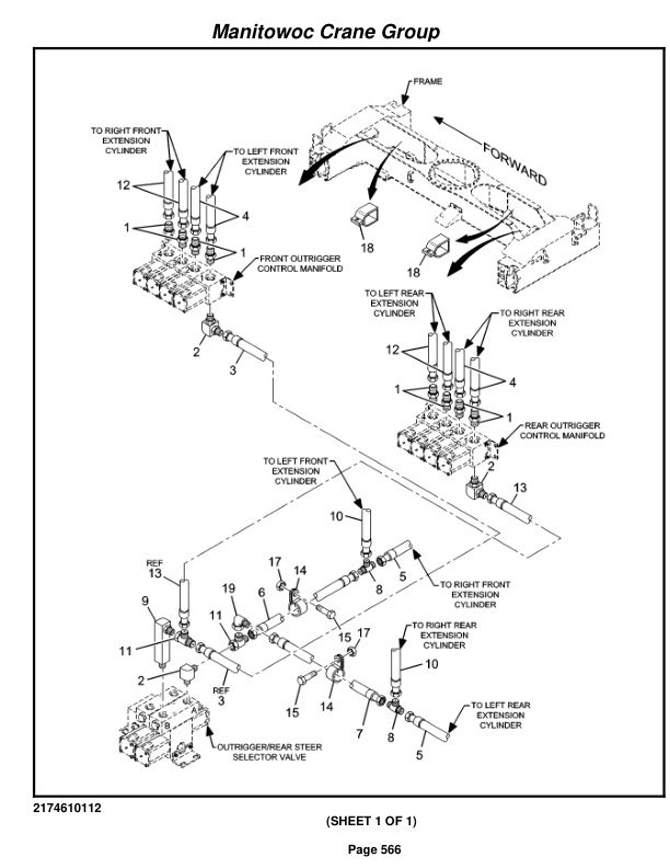 Grove RT760E Crane Parts Manual 226433 2007-3