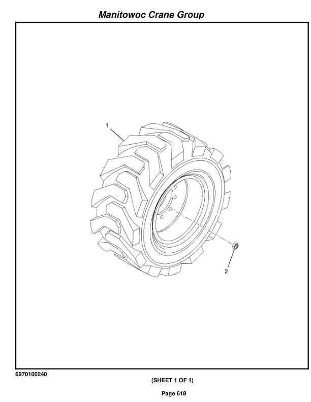 Grove RT760E Crane Parts Manual 227216 2007-3