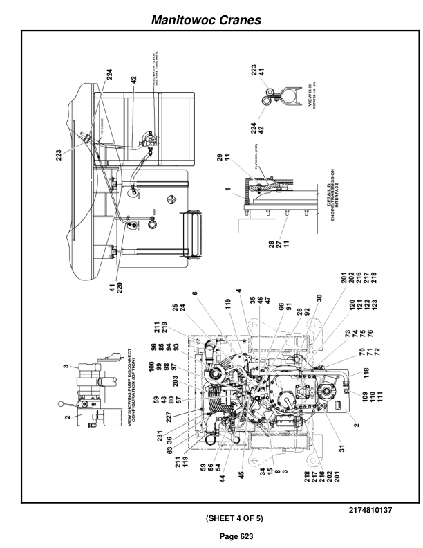 Grove RT760E Crane Parts Manual 227723 2012 3 Grove RT760E Crane Parts Manual 227723 2012-3