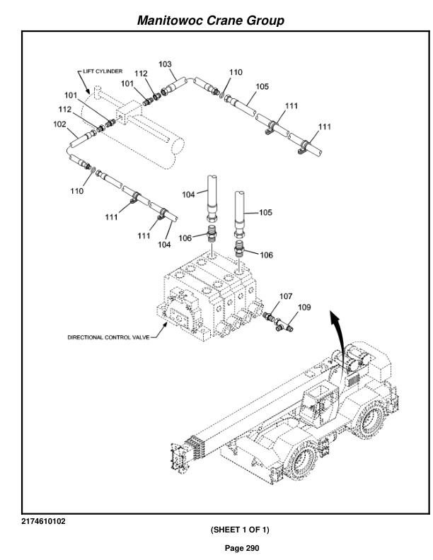 Grove RT760E Crane Parts Manual 227801 2007 2 Grove RT760E Crane Parts Manual 227801 2007-2