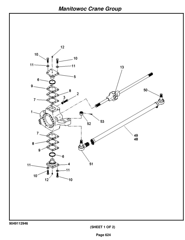 Grove RT760E Crane Parts Manual 228286 2008 3 Grove RT760E Crane Parts Manual 228286 2008-3
