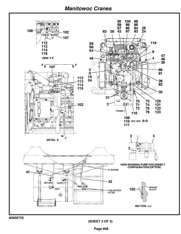 Grove RT760E Crane Parts Manual 228304 2015 3 Grove RT760E Crane Parts Manual 228304 2015-3