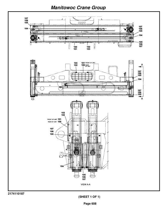 Grove RT760E Crane Parts Manual 228331 2008 3 Grove RT760E Crane Parts Manual 228331 2008-3