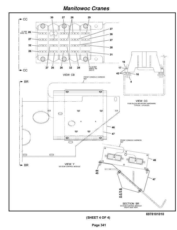 Grove RT760E Crane Parts Manual 228491 2011 2 Grove RT760E Crane Parts Manual 228491 2011-2