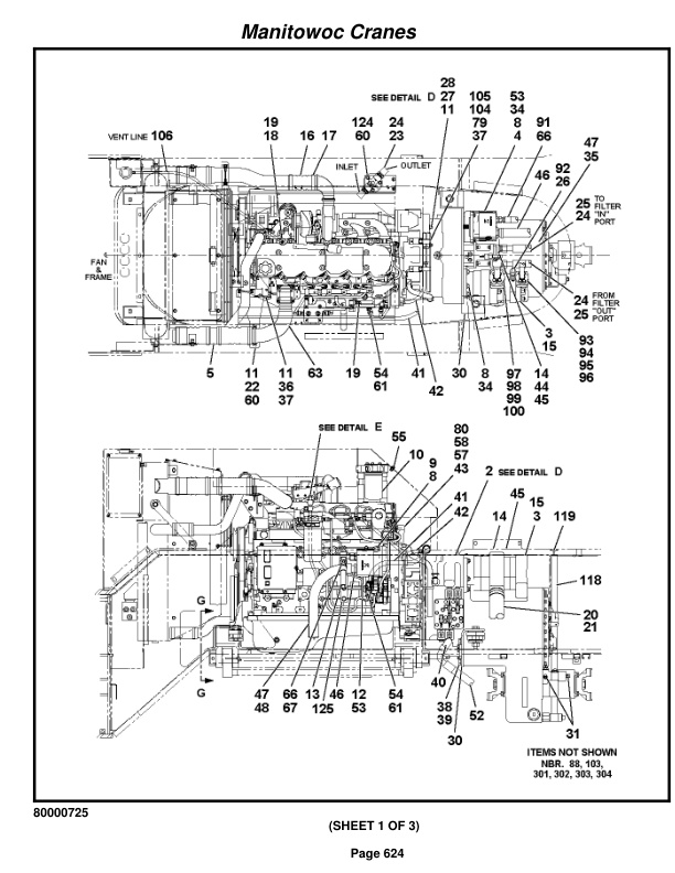 Grove RT760E Crane Parts Manual 228615 2014 3 Grove RT760E Crane Parts Manual 228615 2014-3
