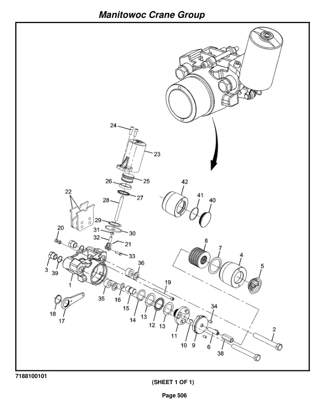 Grove RT760E Crane Parts Manual 228683 2008 3 Grove RT760E Crane Parts Manual 228683 2008-3