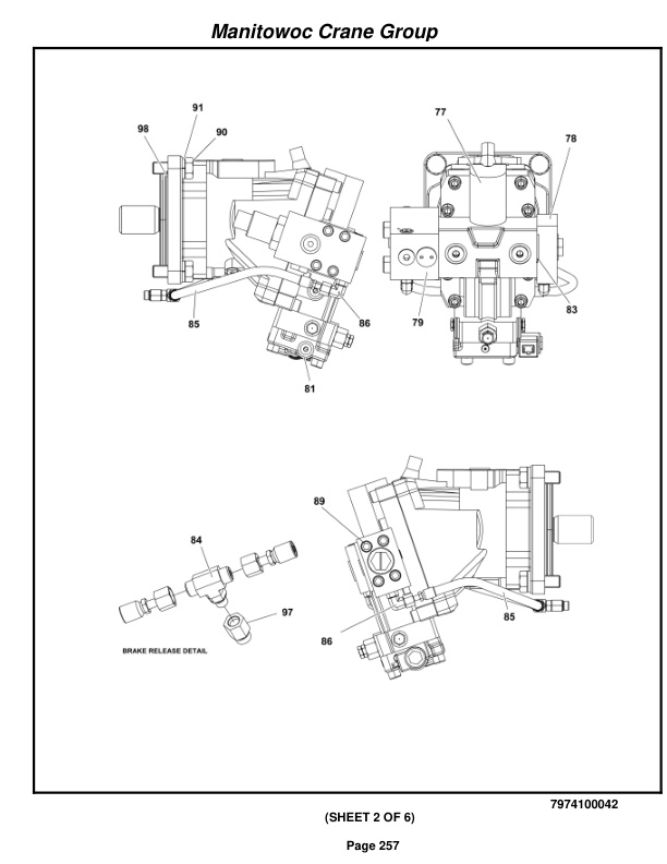 Grove RT760E Crane Parts Manual 228804 2008 2 Grove RT760E Crane Parts Manual 228804 2008-2