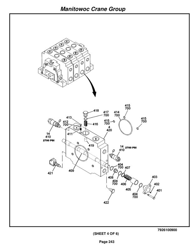 Grove RT760E Crane Parts Manual 229182 2008 2 Grove RT760E Crane Parts Manual 229182 2008-2