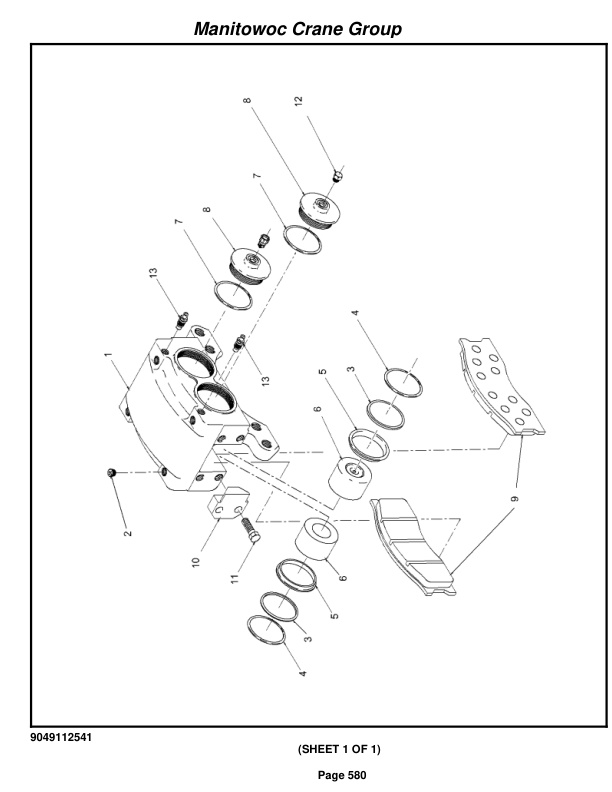 Grove RT760E Crane Parts Manual 229256 2008 3 Grove RT760E Crane Parts Manual 229256 2008-3