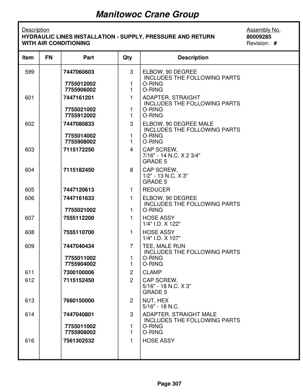 Grove RT760E Crane Parts Manual 229369 2008 2 Grove RT760E Crane Parts Manual 229369 2008-2