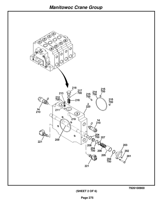 Grove RT760E Crane Parts Manual 229375 2008 2 Grove RT760E Crane Parts Manual 229375 2008-2