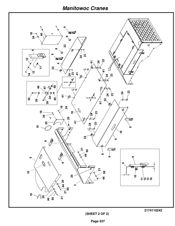Grove RT760E Crane Parts Manual 229505 2009 3 Grove RT760E Crane Parts Manual 229505 2009-3