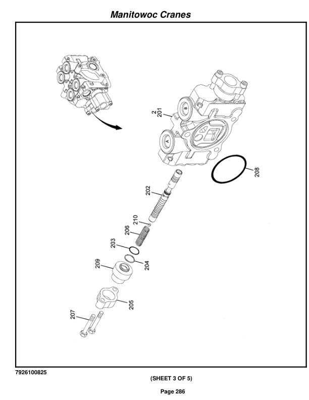Grove RT760E Crane Parts Manual 229692 2009 2 Grove RT760E Crane Parts Manual 229692 2009-2