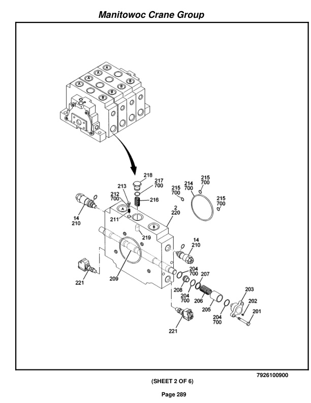 Grove RT760E Crane Parts Manual 229694 2008 2 Grove RT760E Crane Parts Manual 229694 2008-2