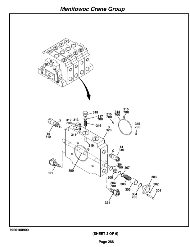 Grove RT760E Crane Parts Manual 229697 2008 2 Grove RT760E Crane Parts Manual 229697 2008-2