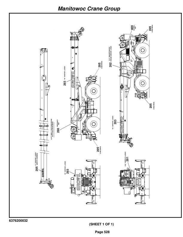 Grove RT760E Crane Parts Manual 230124 2008 3 Grove RT760E Crane Parts Manual 230124 2008-3