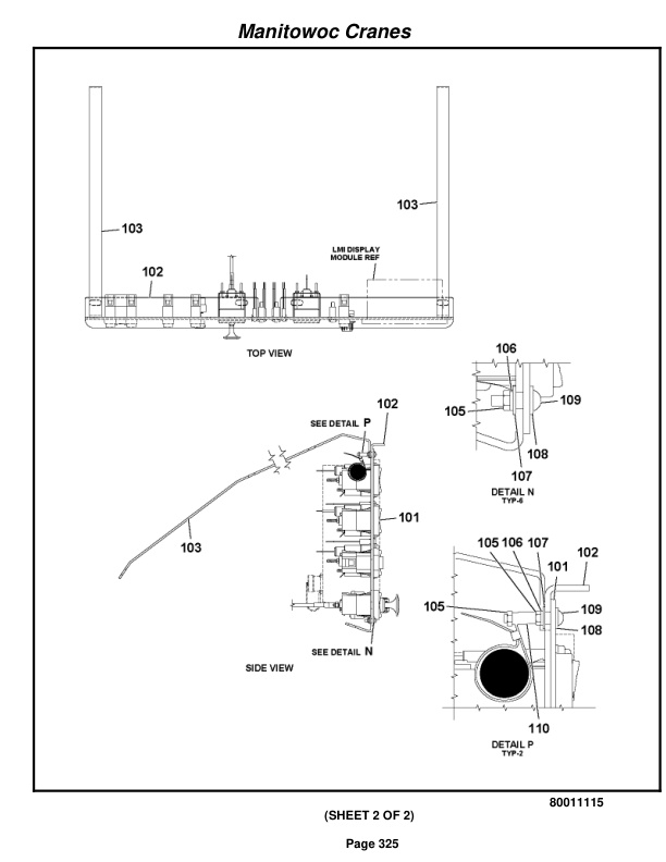 Grove RT760E Crane Parts Manual 230193 2011 2 Grove RT760E Crane Parts Manual 230193 2011-2