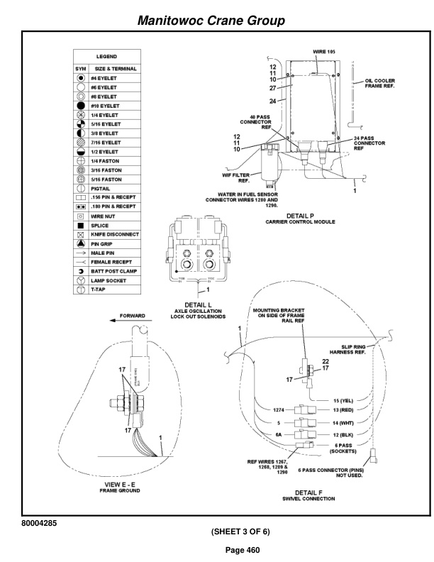 Grove RT760E Crane Parts Manual 230197 2009 3 Grove RT760E Crane Parts Manual 230197 2009-3