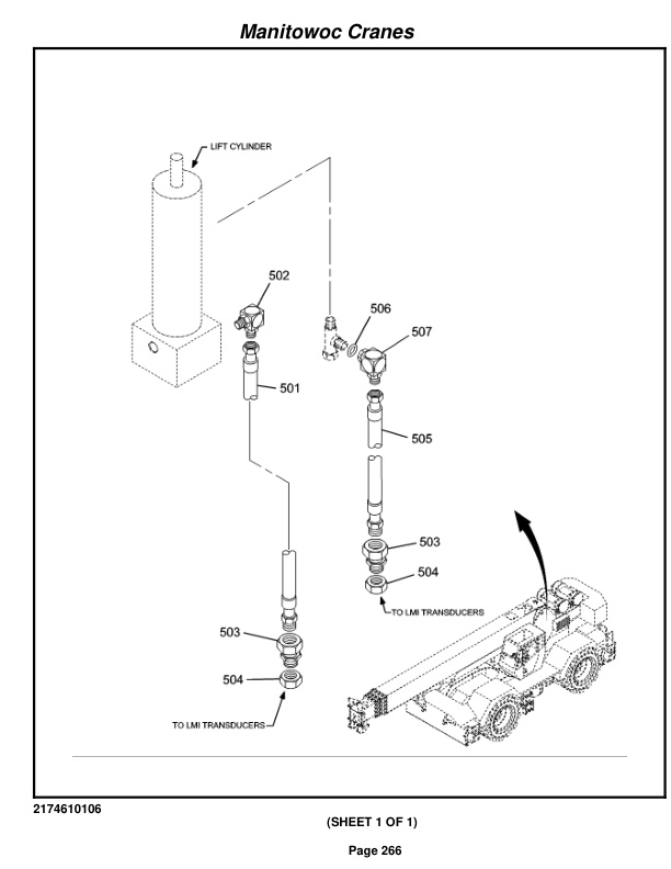 Grove RT760E Crane Parts Manual 230640 2009-2