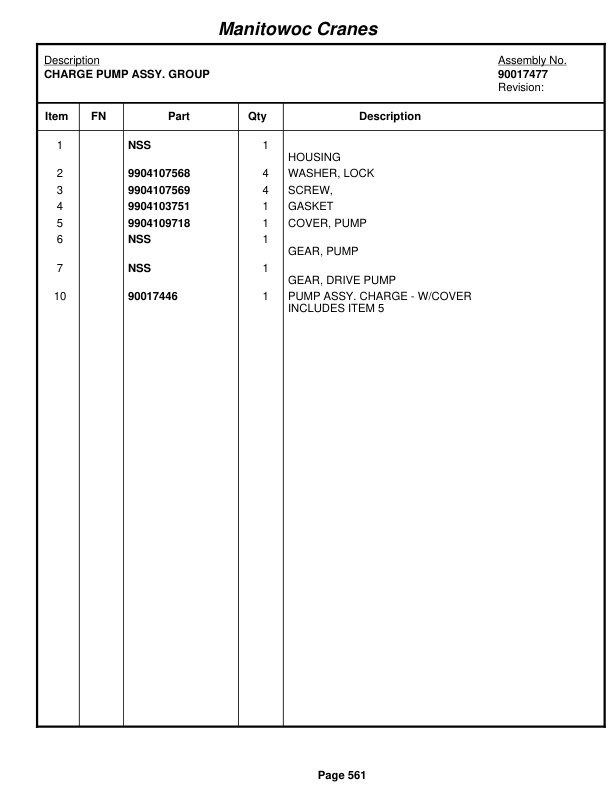 Grove RT760E Crane Parts Manual 231004 2010 3 Grove RT760E Crane Parts Manual 231004 2010-3