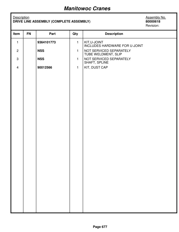 Grove RT760E Crane Parts Manual 231313 2016 3 Grove RT760E Crane Parts Manual 231313 2016-3