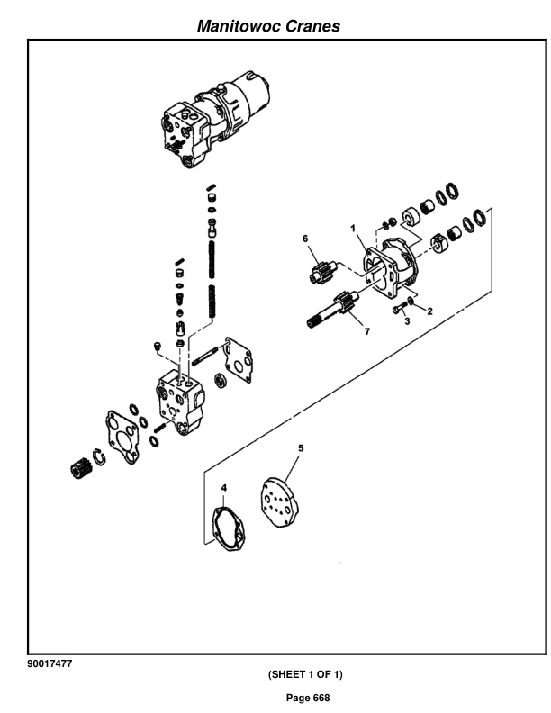 Grove RT760E Crane Parts Manual 231417 2010 3 Grove RT760E Crane Parts Manual 231417 2010-3