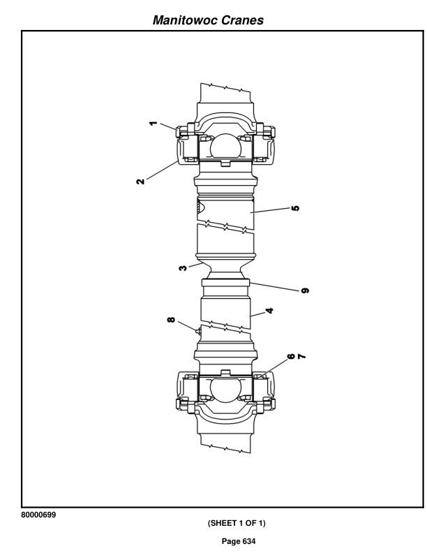 Grove RT760E Crane Parts Manual 231750 2011 3 Grove RT760E Crane Parts Manual 231750 2011-3