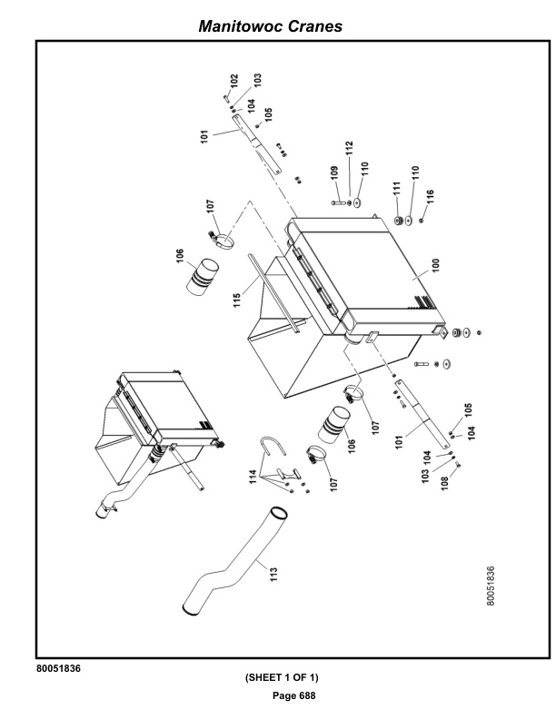 Grove RT765E-2 4 SECT Crane Parts Manual 237097 2021 3 Grove RT765E-2 4 SECT Crane Parts Manual 237097 2021-3