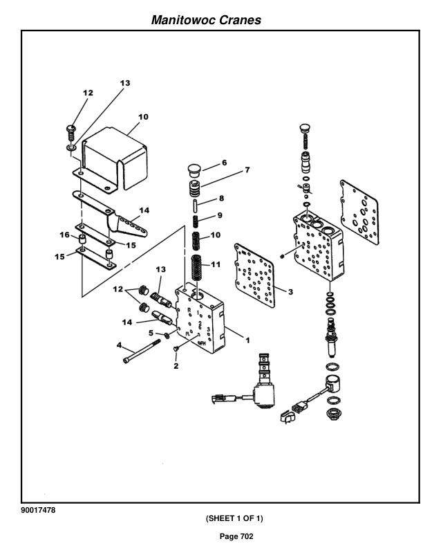 Grove RT765E-2 Crane Parts Manual 232148 2012 3 Grove RT765E-2 Crane Parts Manual 232148 2012-3