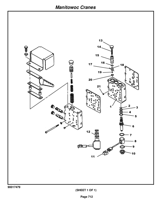 Grove RT765E-2 Crane Parts Manual 232250 2012 3 Grove RT765E-2 Crane Parts Manual 232250 2012-3