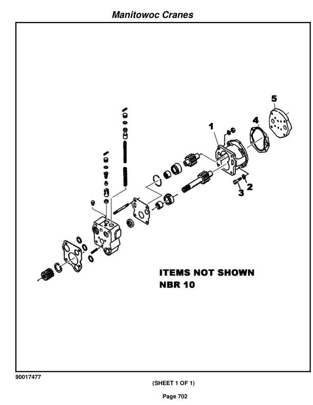 Grove RT765E-2 Crane Parts Manual 232493 2012 3 Grove RT765E-2 Crane Parts Manual 232493 2012-3