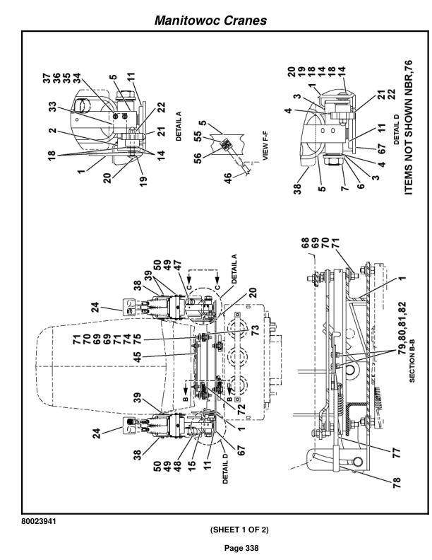 Grove RT765E-2 Crane Parts Manual 233069 2012 2 Grove RT765E-2 Crane Parts Manual 233069 2012-2
