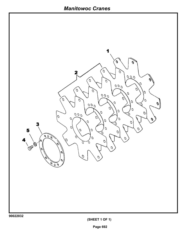 Grove RT765E-2 Crane Parts Manual 233078 2012 3 Grove RT765E-2 Crane Parts Manual 233078 2012-3
