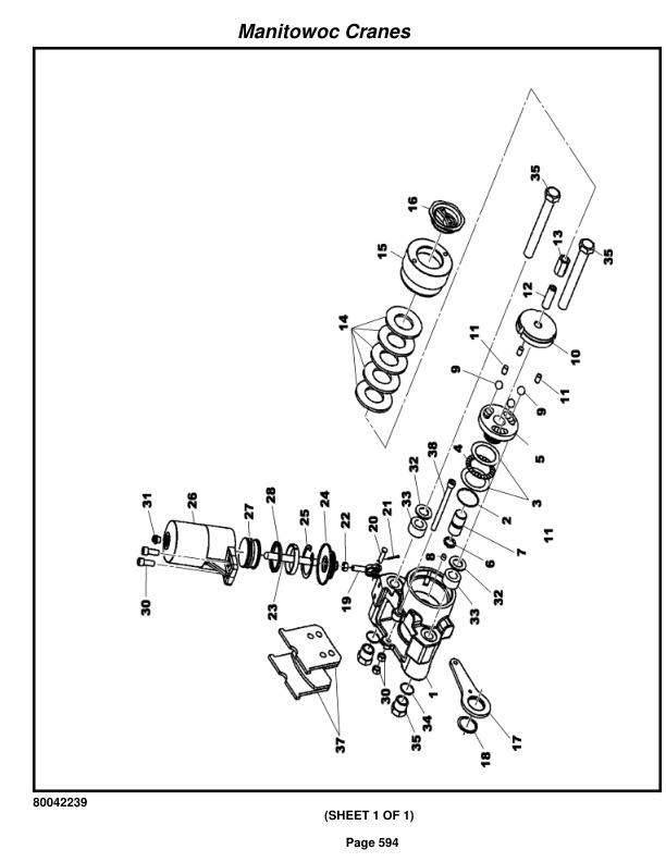 Grove RT765E-2 Crane Parts Manual 234638 2014 3 Grove RT765E-2 Crane Parts Manual 234638 2014-3