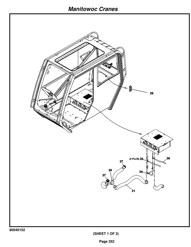 Grove RT765E-2 Crane Parts Manual 235031 2014-2