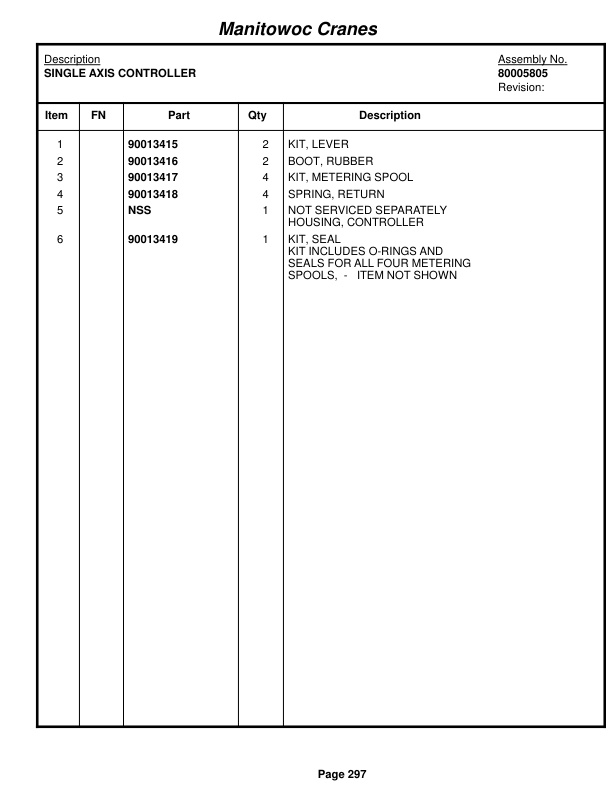 Grove RT765E-2 Crane Parts Manual 235747 2017 2 Grove RT765E-2 Crane Parts Manual 235747 2017-2