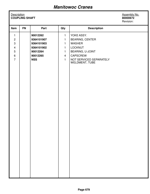 Grove RT765E-2 Crane Parts Manual 280224 2015 3 Grove RT765E-2 Crane Parts Manual 280224 2015-3