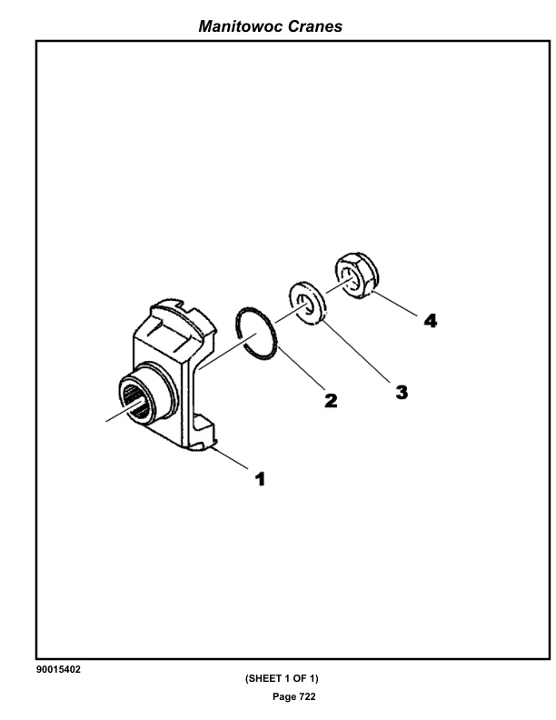 Grove RT770E 5 SECT Crane Parts Manual 236264 2018-3