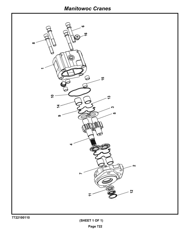 Grove RT770E 5 SECT Crane Parts Manual 236317 2019 3 Grove RT770E 5 SECT Crane Parts Manual 236317 2019-3