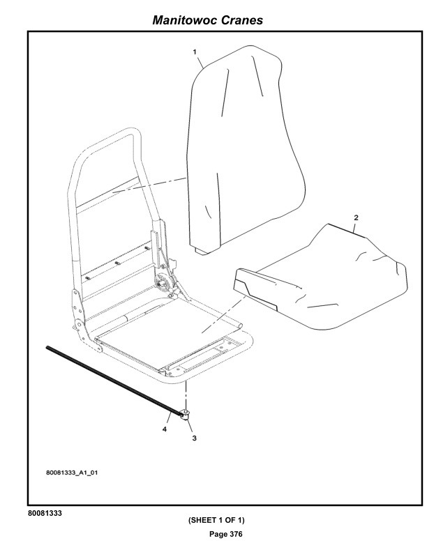 Grove RT770E 5 SECT Crane Parts Manual 236555 2019 2 Grove RT770E 5 SECT Crane Parts Manual 236555 2019-2