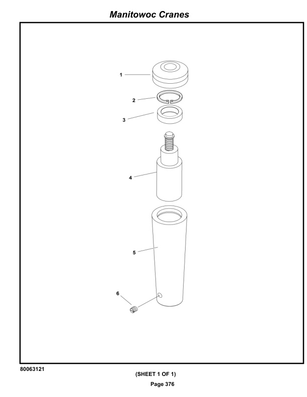 Grove RT770E 5 SECT Crane Parts Manual 236683 2020 2 Grove RT770E 5 SECT Crane Parts Manual 236683 2020-2