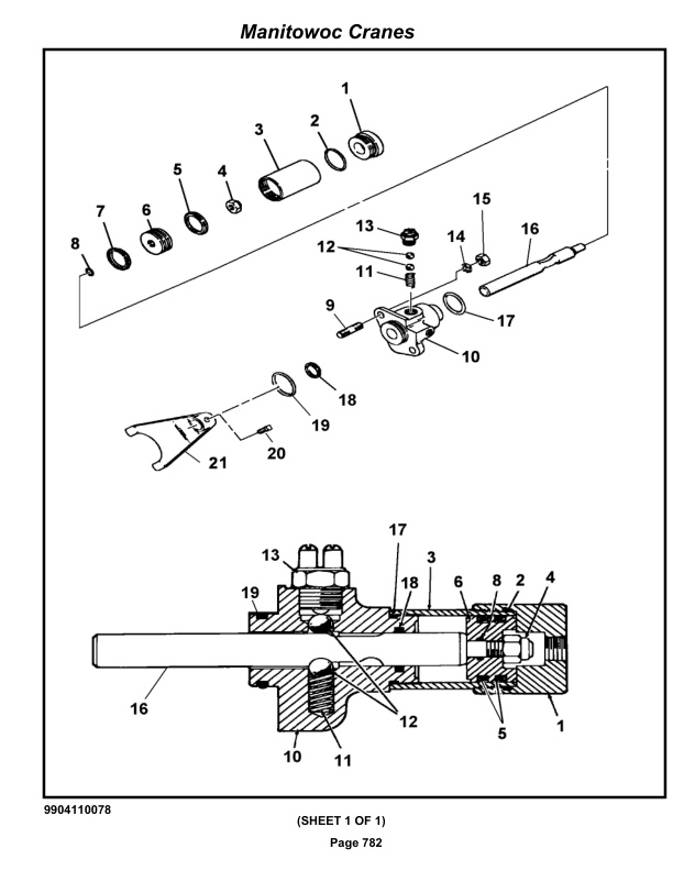 Grove RT770E 5 SECT Crane Parts Manual 236816 2019 3 Grove RT770E 5 SECT Crane Parts Manual 236816 2019-3