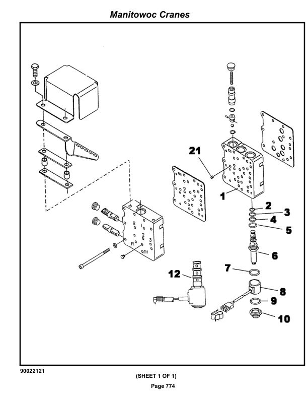 Grove RT770E 5 SECT Crane Parts Manual 236838 2019 3 Grove RT770E 5 SECT Crane Parts Manual 236838 2019-3